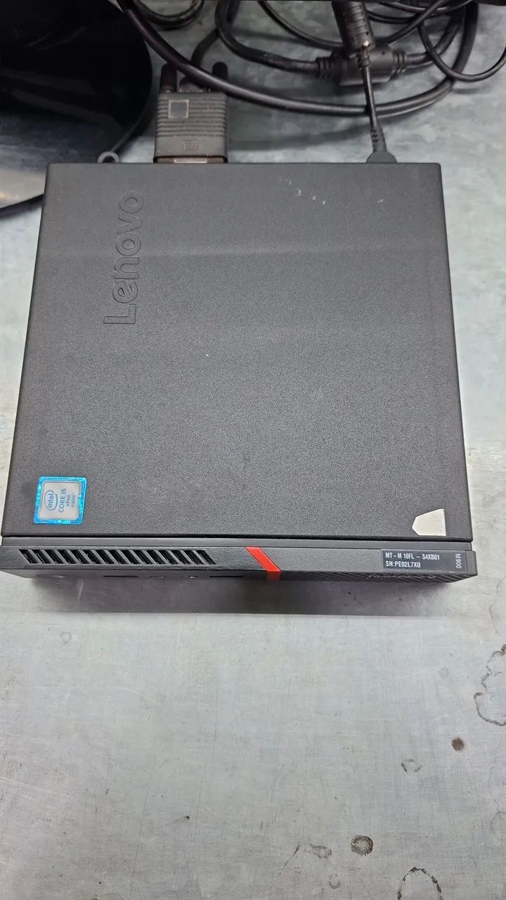 Vendo Pc lenovo thinkcentre m900 com processador Intel I5 6600T  - Foto 3