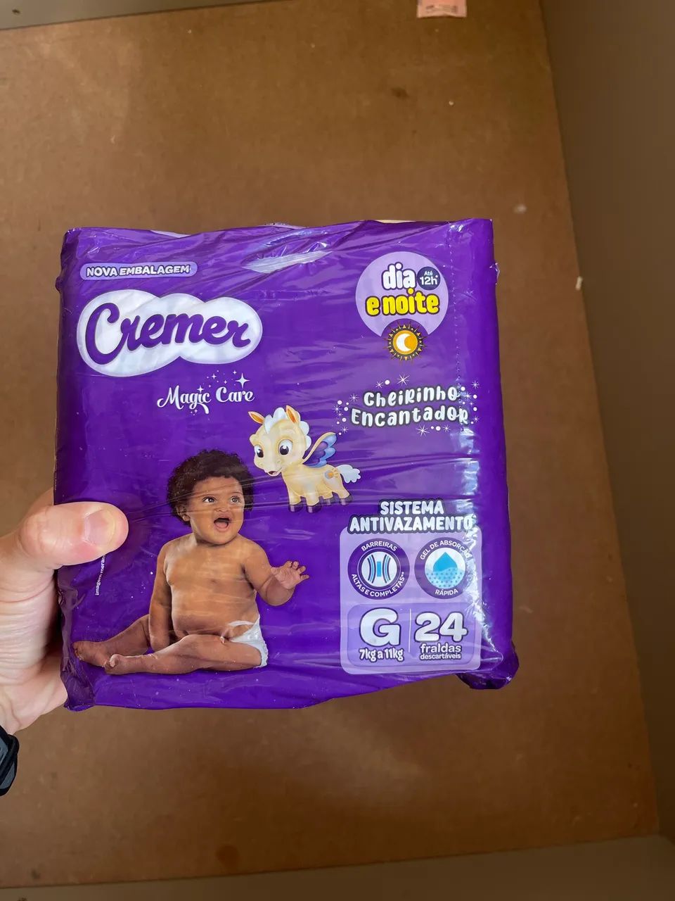 Fraldas descartáveis Cremer Magic Care G e M - Foto 4
