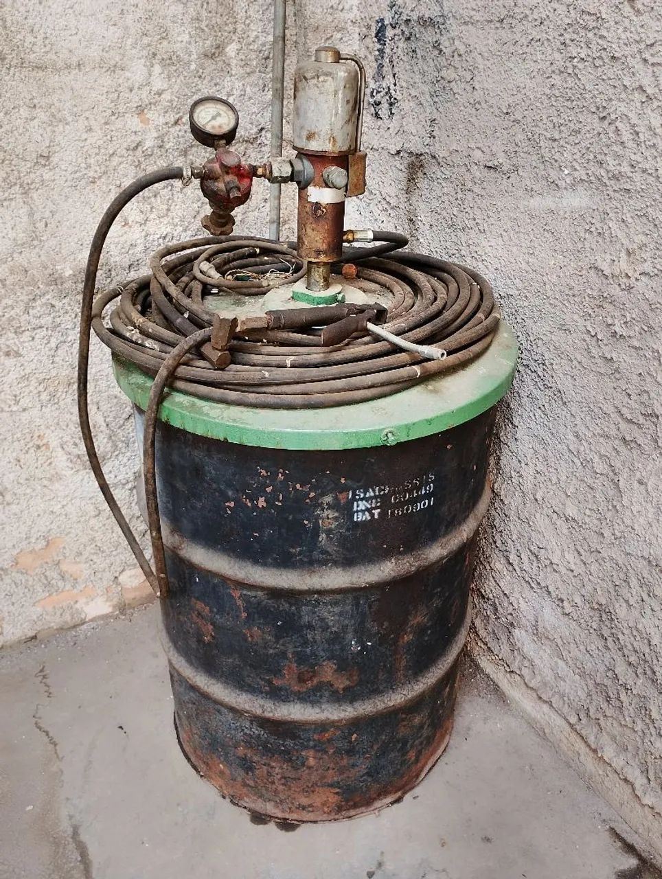 Engraxabeira pneumática 200 L