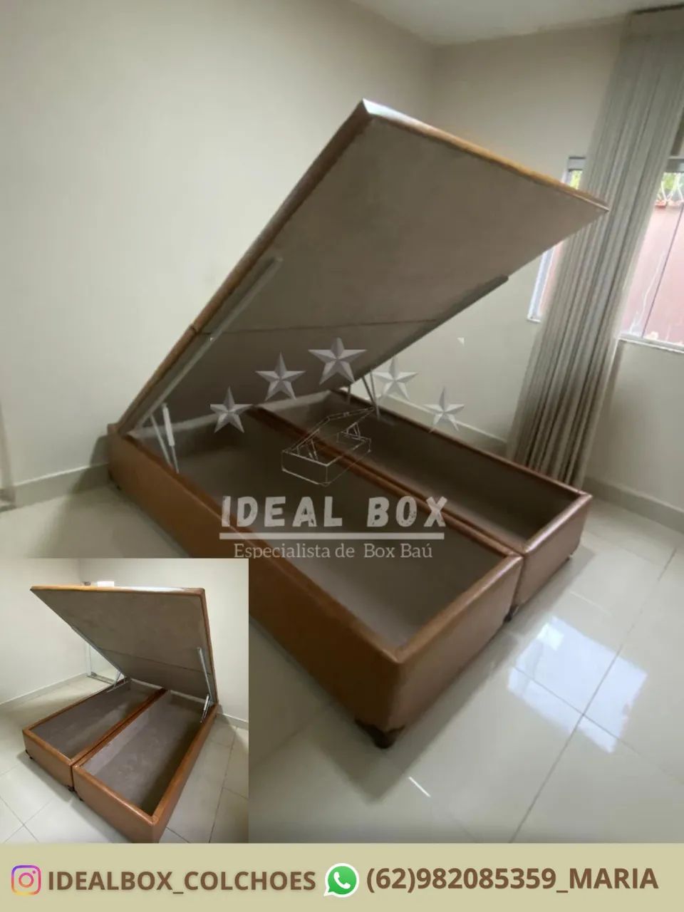 BOX BAÚ SUPER KING 193*203