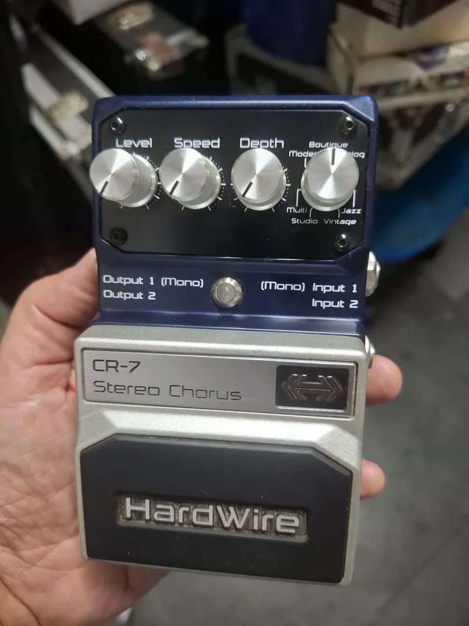 Pedal Stereo Chorus CR-7 Hardwire Digitech raro