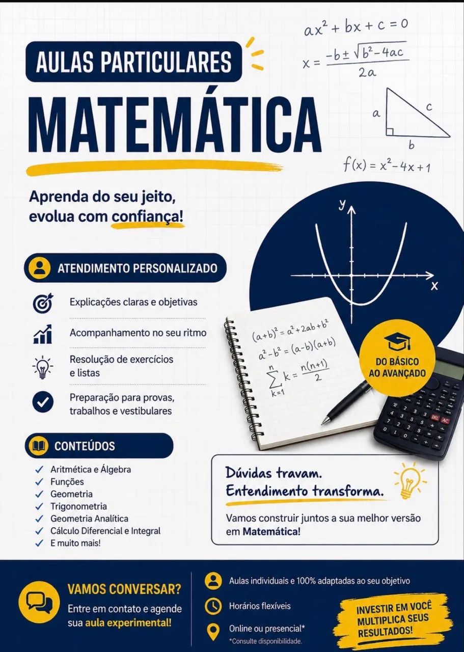 Aulas Particulares de Matemática 