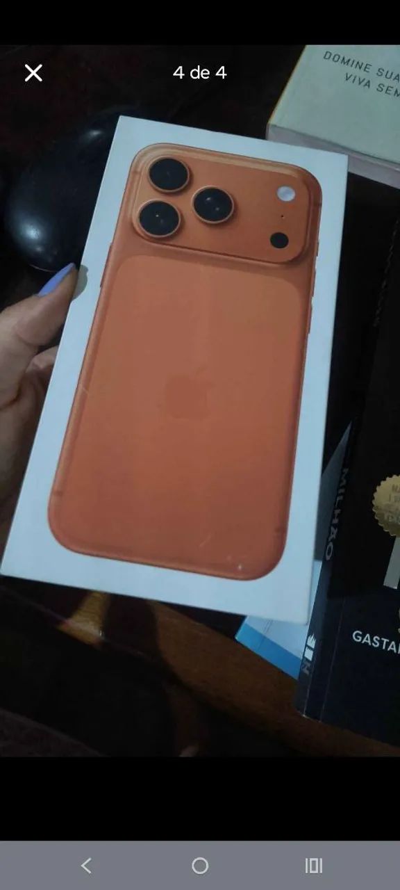 Caixa Original iPhone 17 pro  - Foto 4