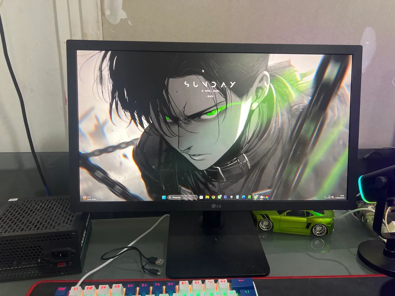 Monitor Gamer LG FHD de 75hz