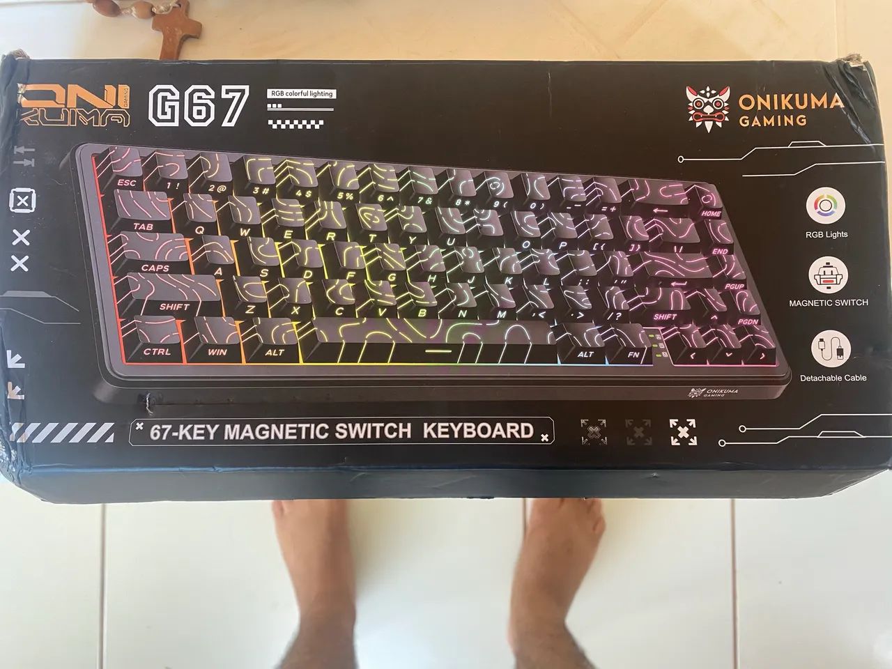 Teclado Magnético onikuma G67