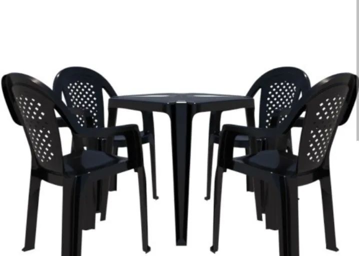 VENDO CONJUNTO DE MESA E 4 CADEIRAS  - Foto 2