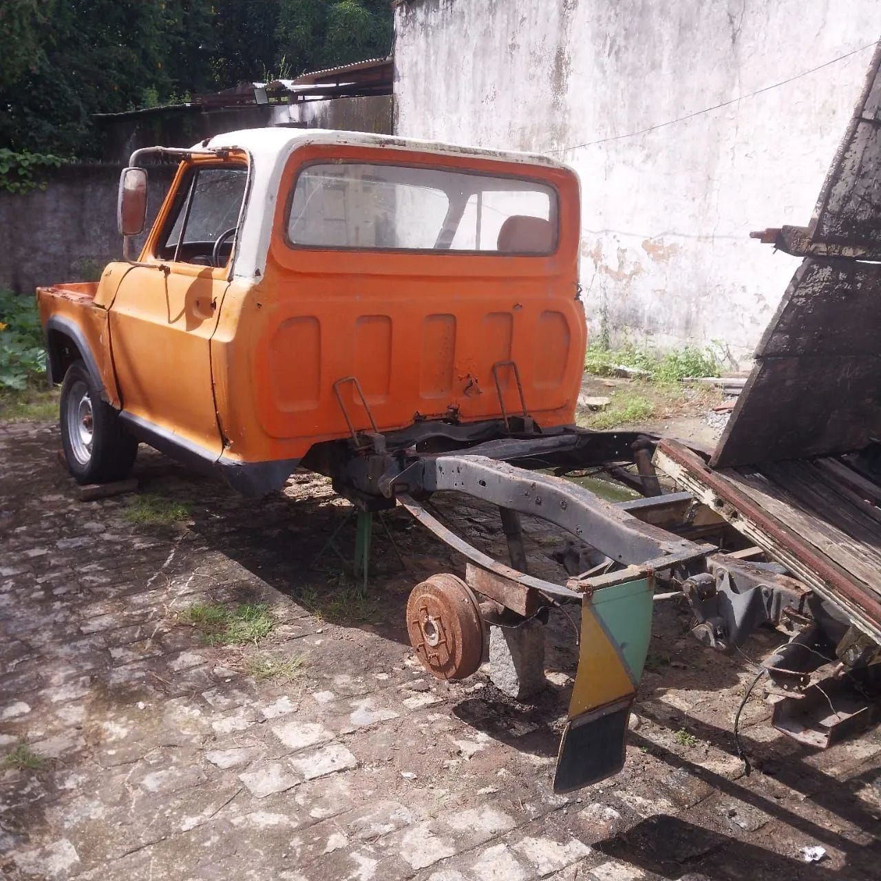 Para retirada de peças