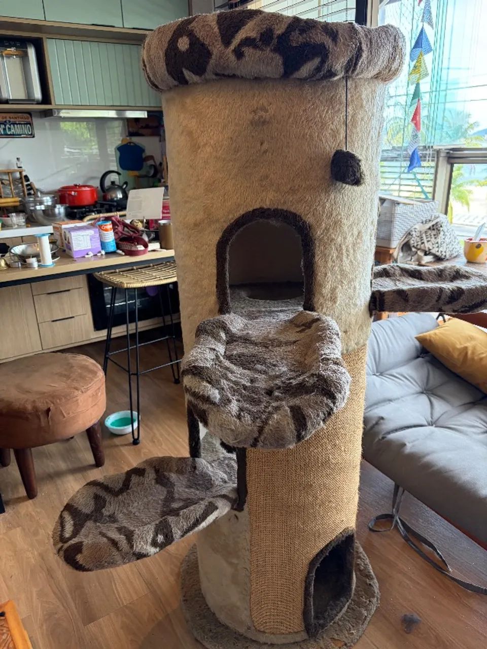 Torre arranhador para gatos  - Foto 5