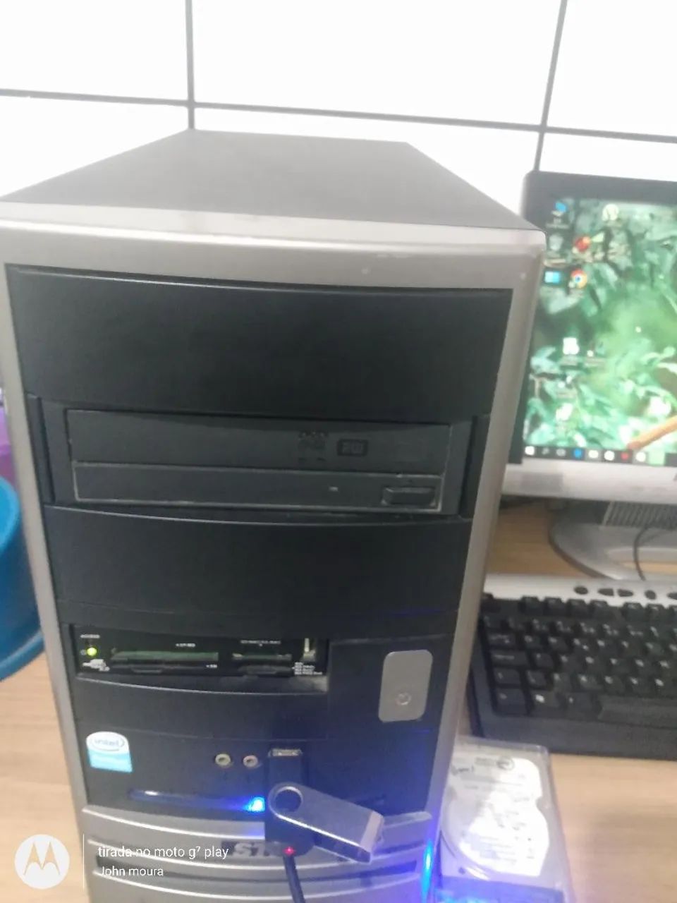 Pc completo dual core 2.2 GHz, 4 GB memória, placa de vídeo 256mb - Foto 3
