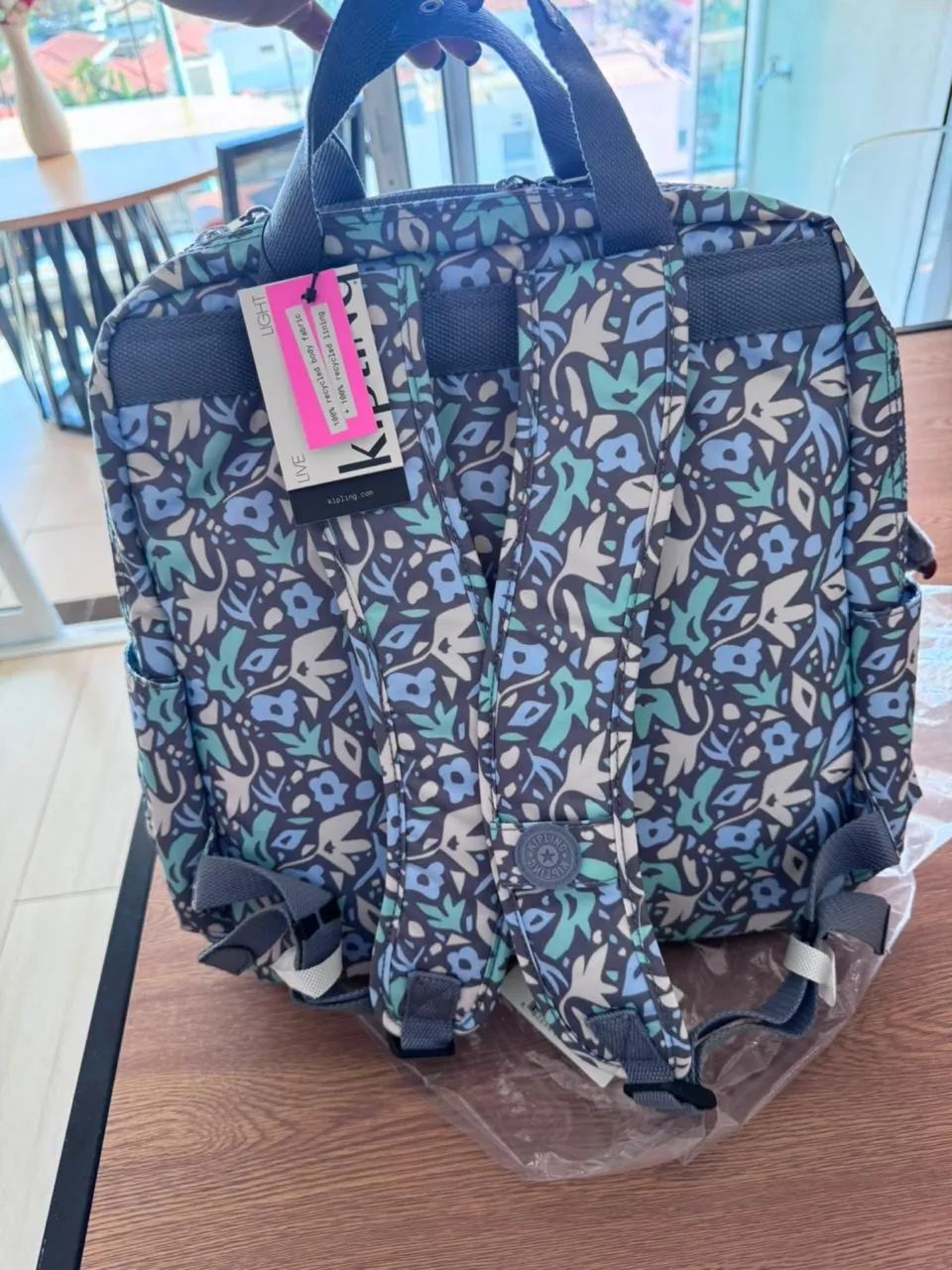 Mochila Kipling Audrie Estampado (nunca usado) - Foto 4