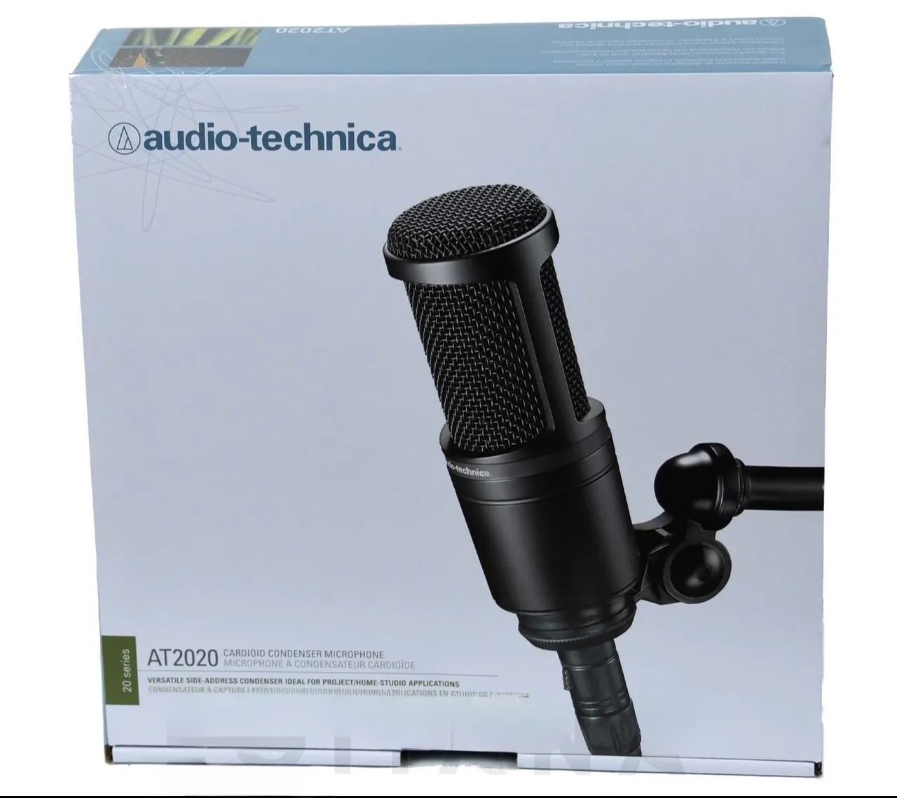 Microfone condensador Audio-Technica AT2020 XLR 20Hz-20kHz - Foto 5