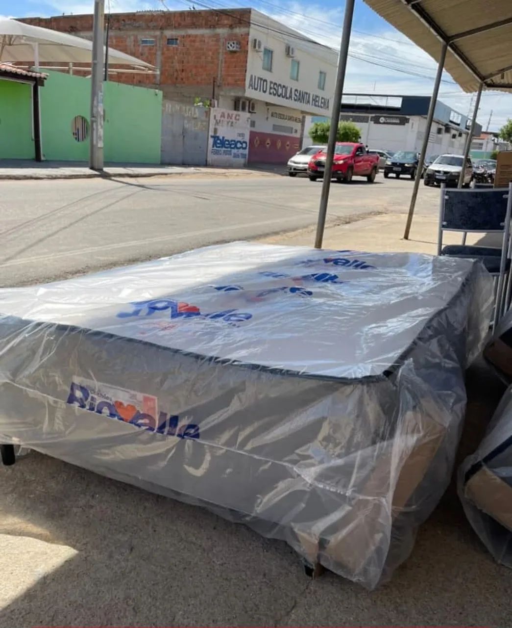 Cama casal nova 