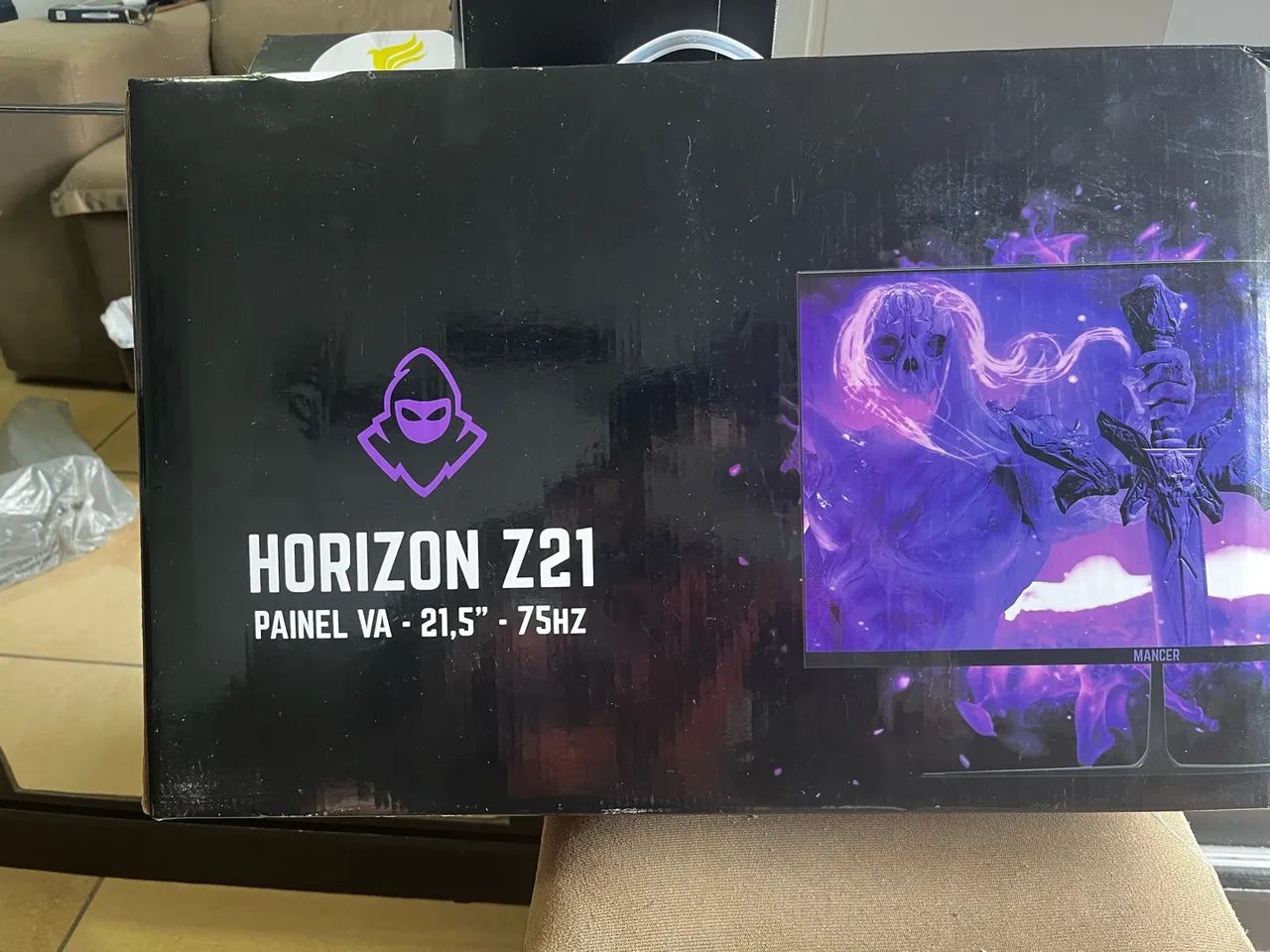 Monitor mancer 75hz 21 polegadas  - Foto 4