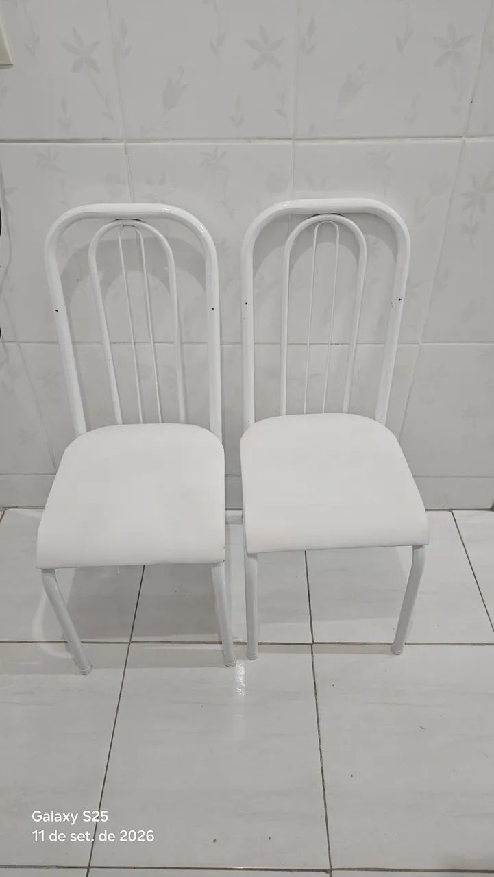 Mesa de mármore  granito  6 cadeiras  - Foto 4
