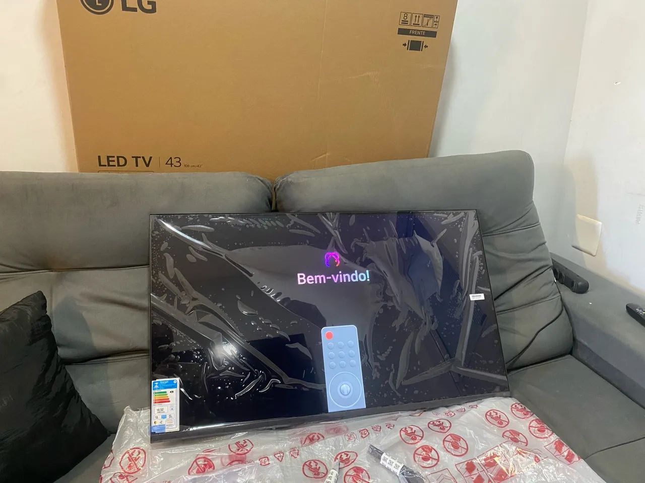 SMART TV LG 43 POLEGADAS 4K LACRADA LANÇAMENTO 2026 - Foto 2