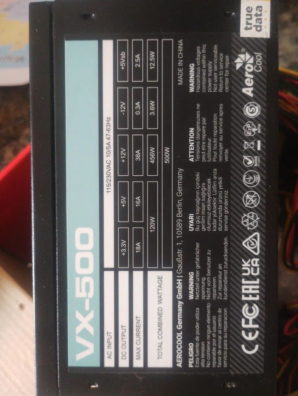 Fonte Pc 500 whats