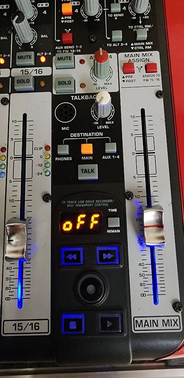 Mesa de som Behringer UFX1604 Multipista - Foto 2
