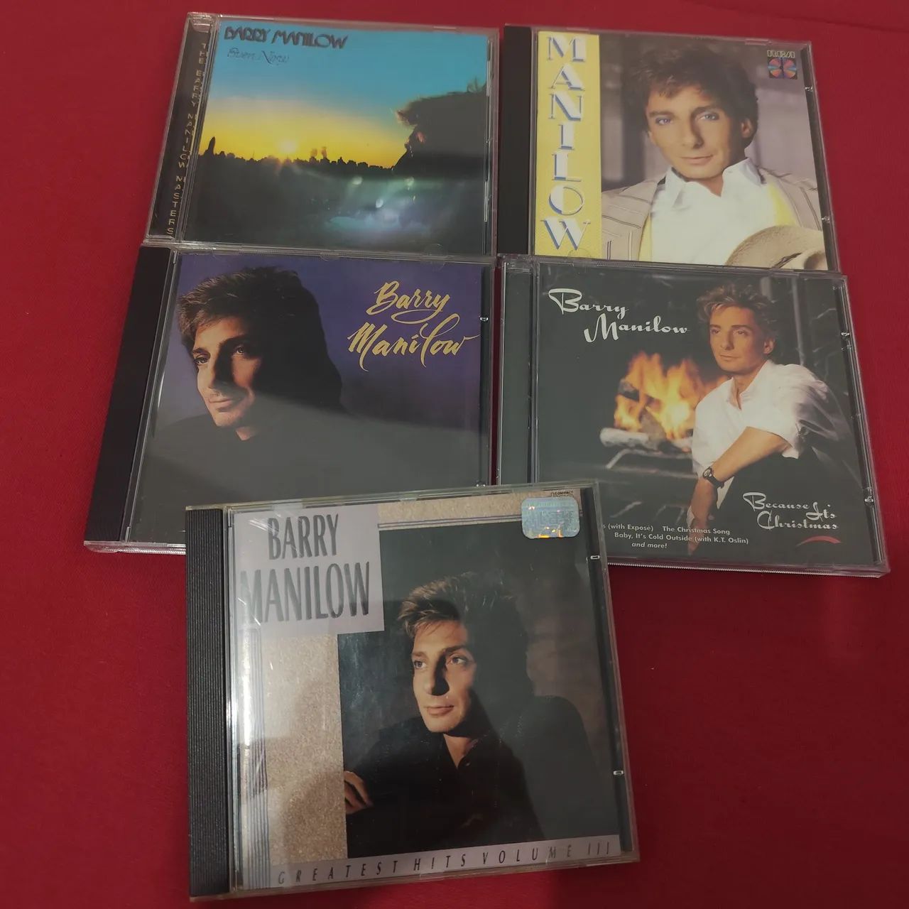 CD Barry Manilow - 5 álbuns 