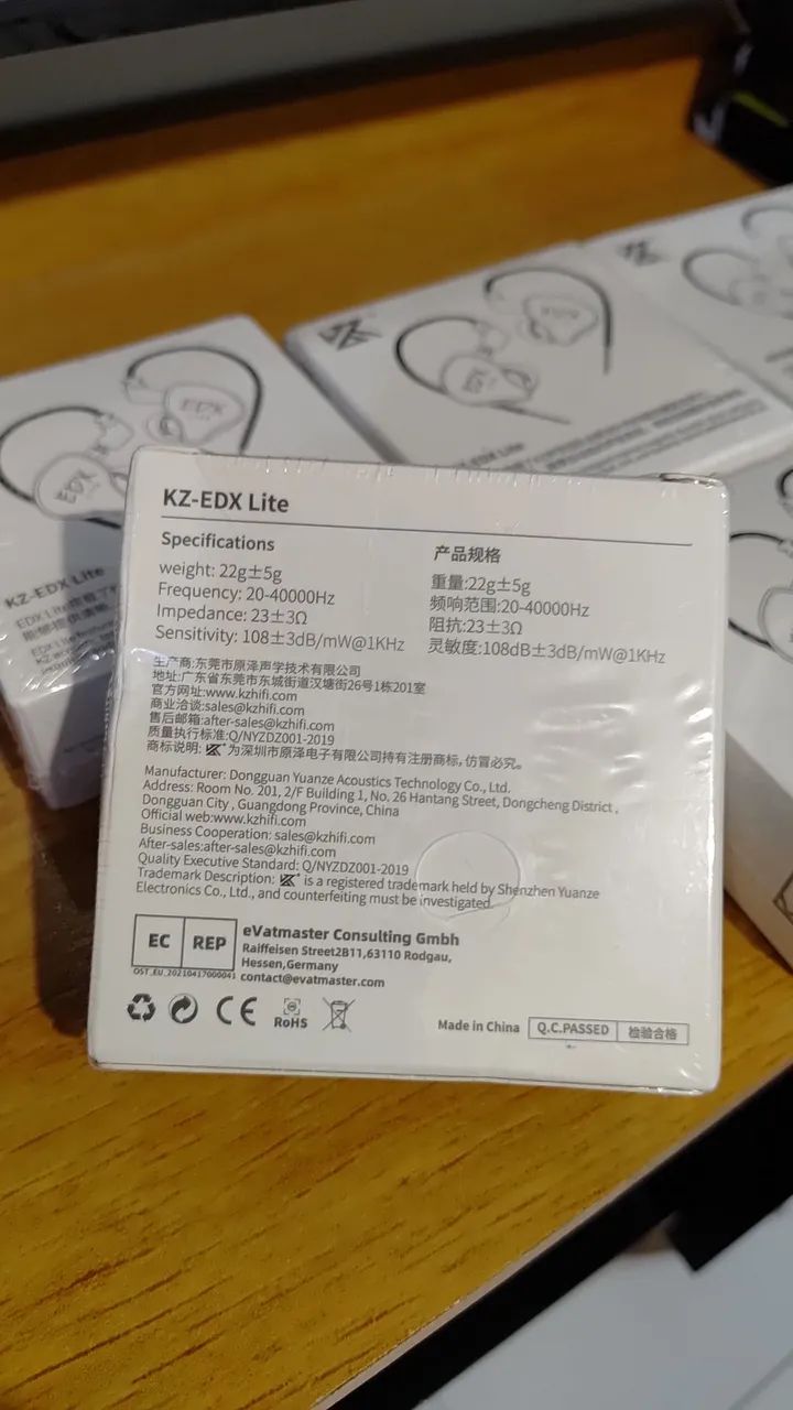 Fone de Ouvido EDX Lite Intra-Auricular, Driver Dinâmico Super-Linear - Foto 4