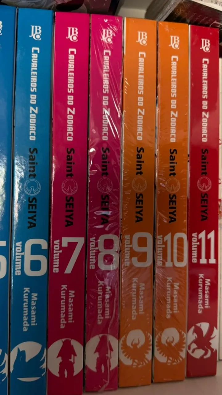 Cavaleiros do Zodíaco Kanzenban JBC - Volumes 1 ao 11 - Coleção