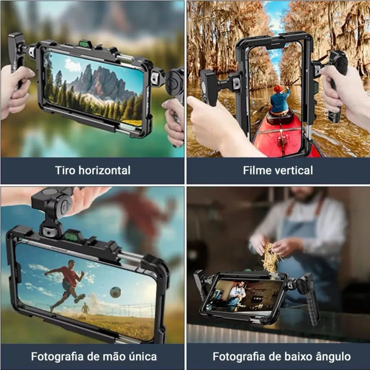 Estabilizador Cage Gaiola para Celular   LAY-S03A - Foto 5
