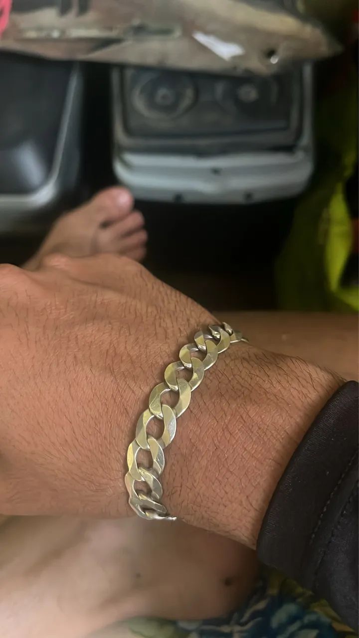 Pulseira de prata  - Foto 2