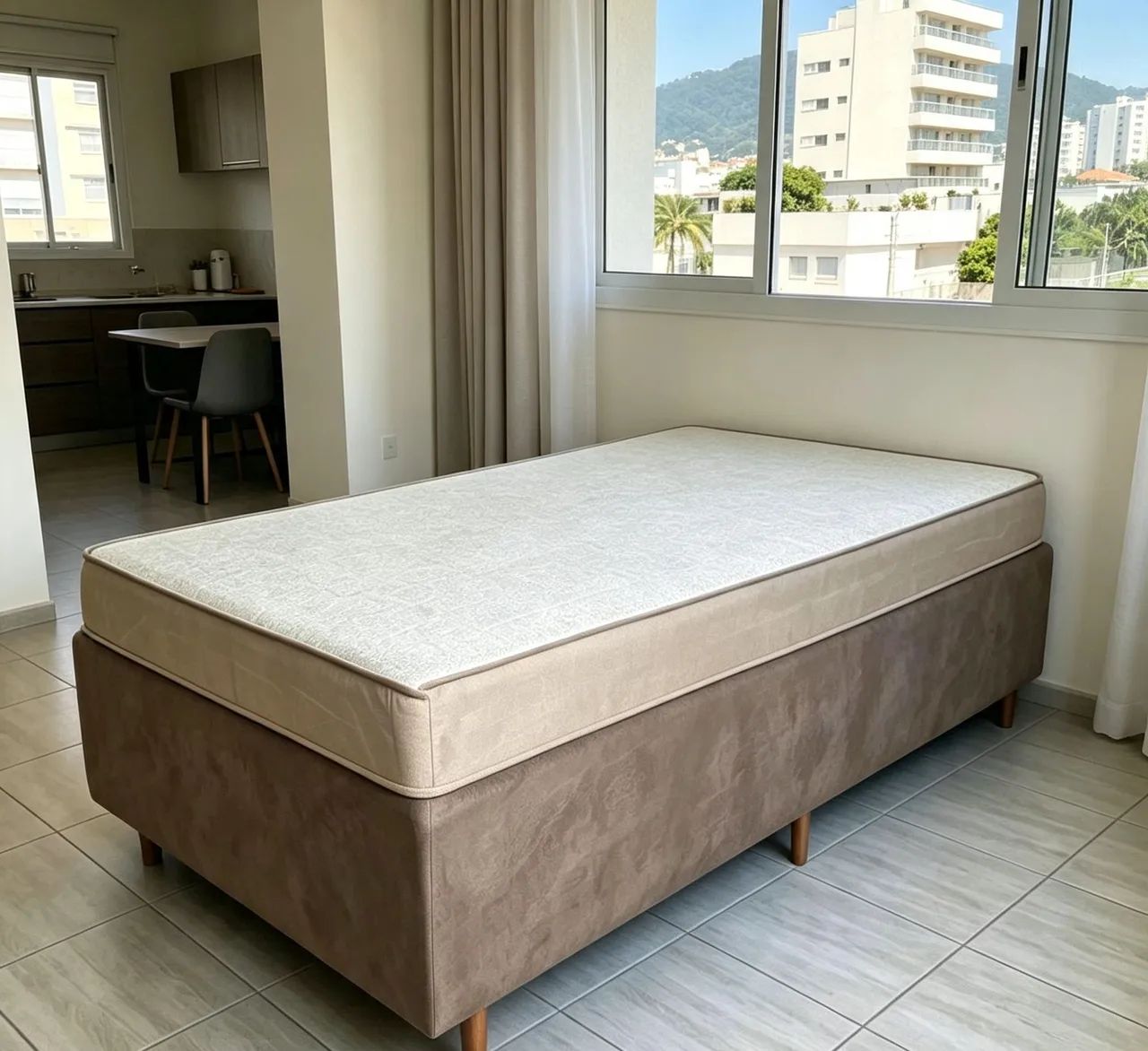 Cama solteiro conjugada usada.Entrego  - Foto 2