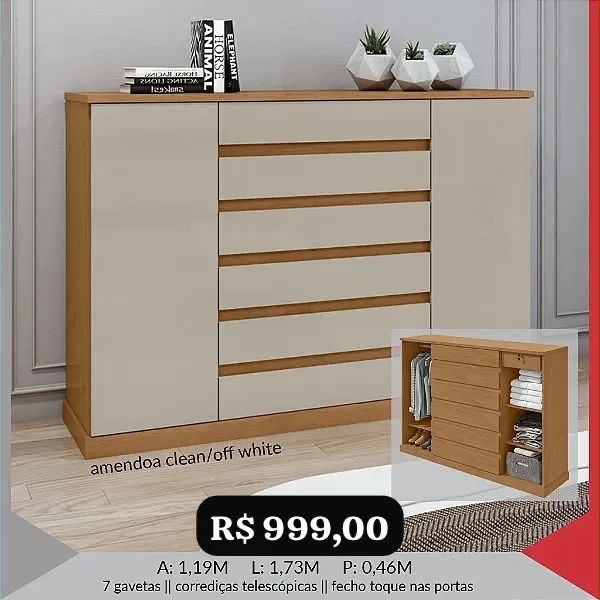 Cômoda Vedra - Promoção  - Foto 2