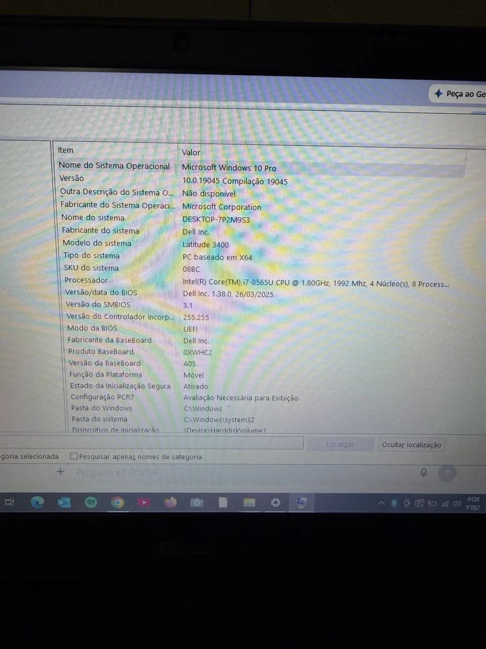 Notebook I7 Dell Dell Latitude 3400. - Foto 2