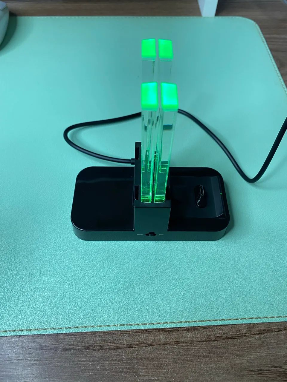 Dock de carregamento controles de Nintendo Switch/Dual Sense - Foto 2