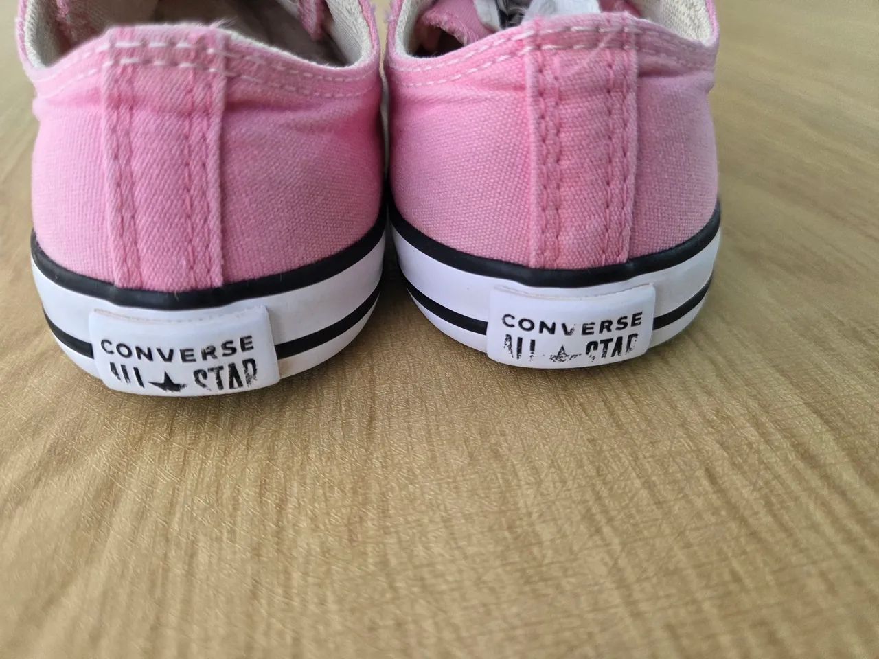 Tenis Converse All Star Rosa Tamanho 24 - Foto 2