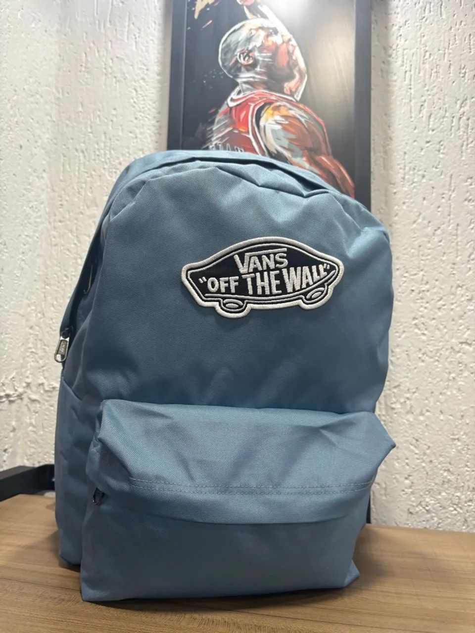 Mochila Vans Original Azul - Foto 2