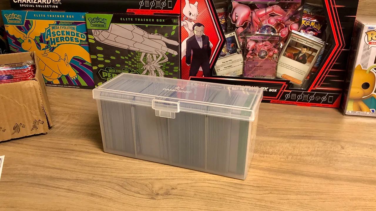Mega Conjunto Pokémon TCG Mega Evolution + Case / EUA Original Virgem / Envio Rápido - Foto 2