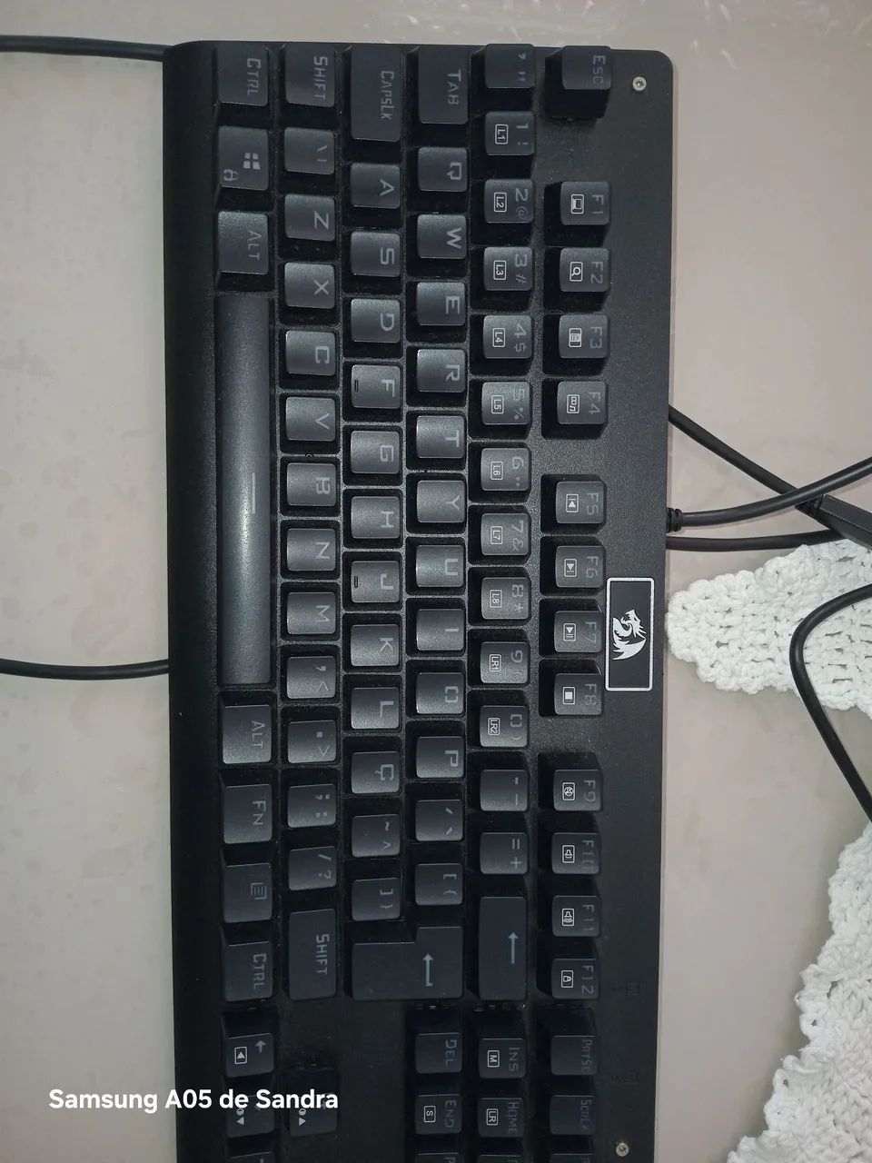 Teclado de jogo 