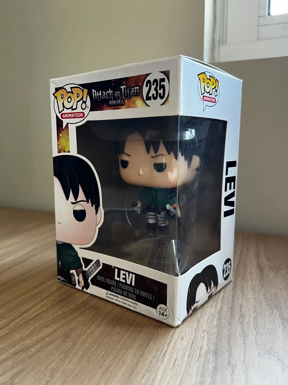 funko pop levi attack on titan 235