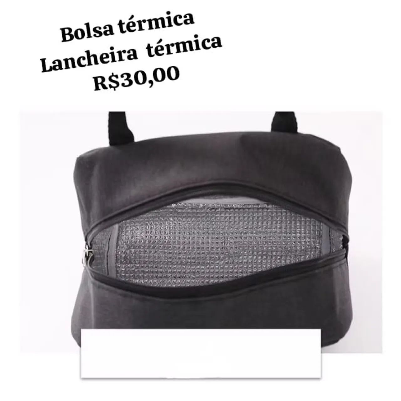 Bolsa térmica lancheira  - Foto 2