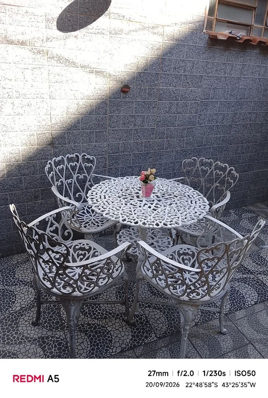 Mesa de Jardim ferro fundido