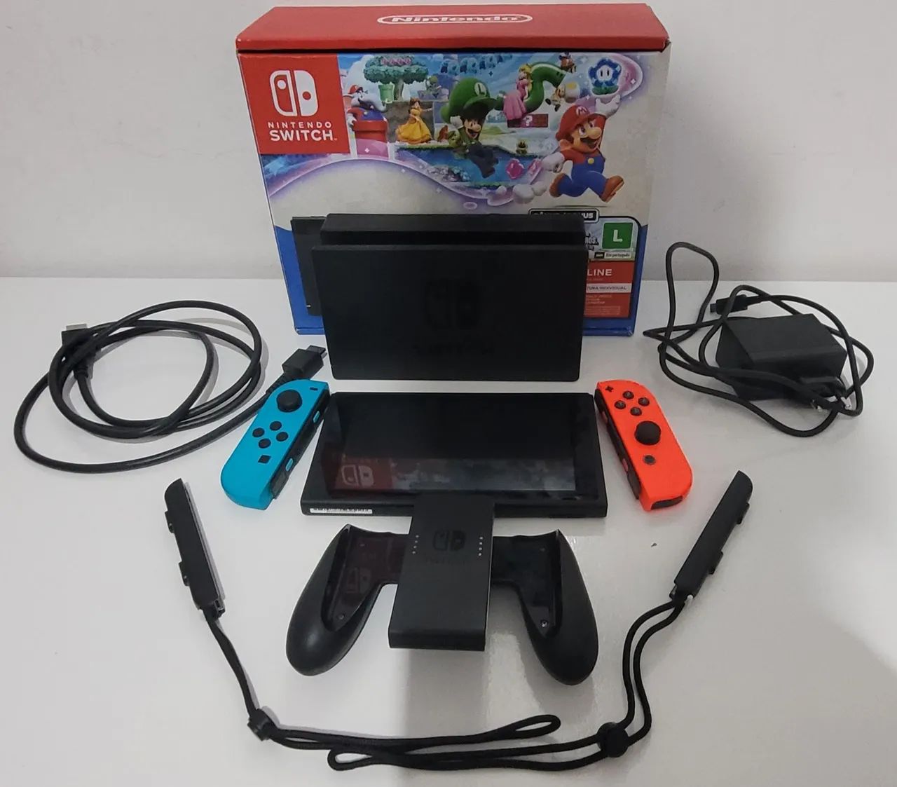 Nintendo switch 1 completo - Consoles de Vídeo Game - Santa