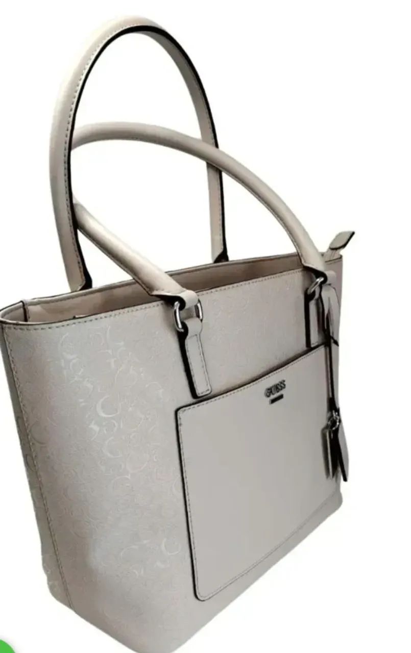 Bolsa guess linha Cuba off White original  - Foto 2