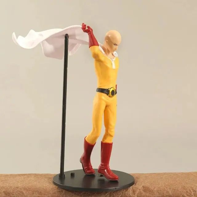Action Figure De Anime De 18 Cm One Punch-man Saitama - Foto 3