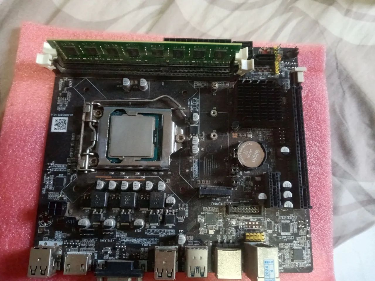 Kit placa mãe 1155 - Foto 5