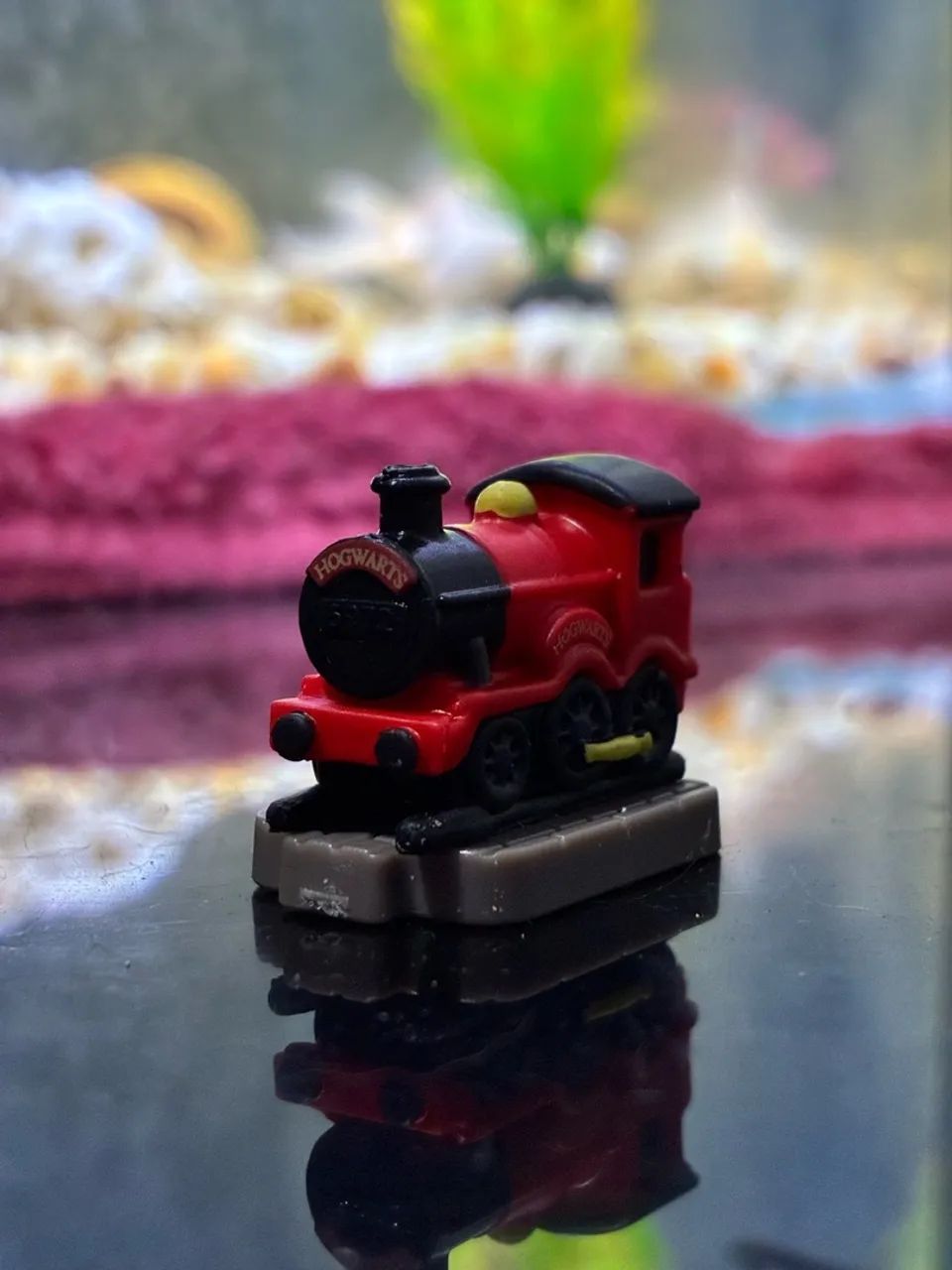 miniatura trem hogwarts cacau show