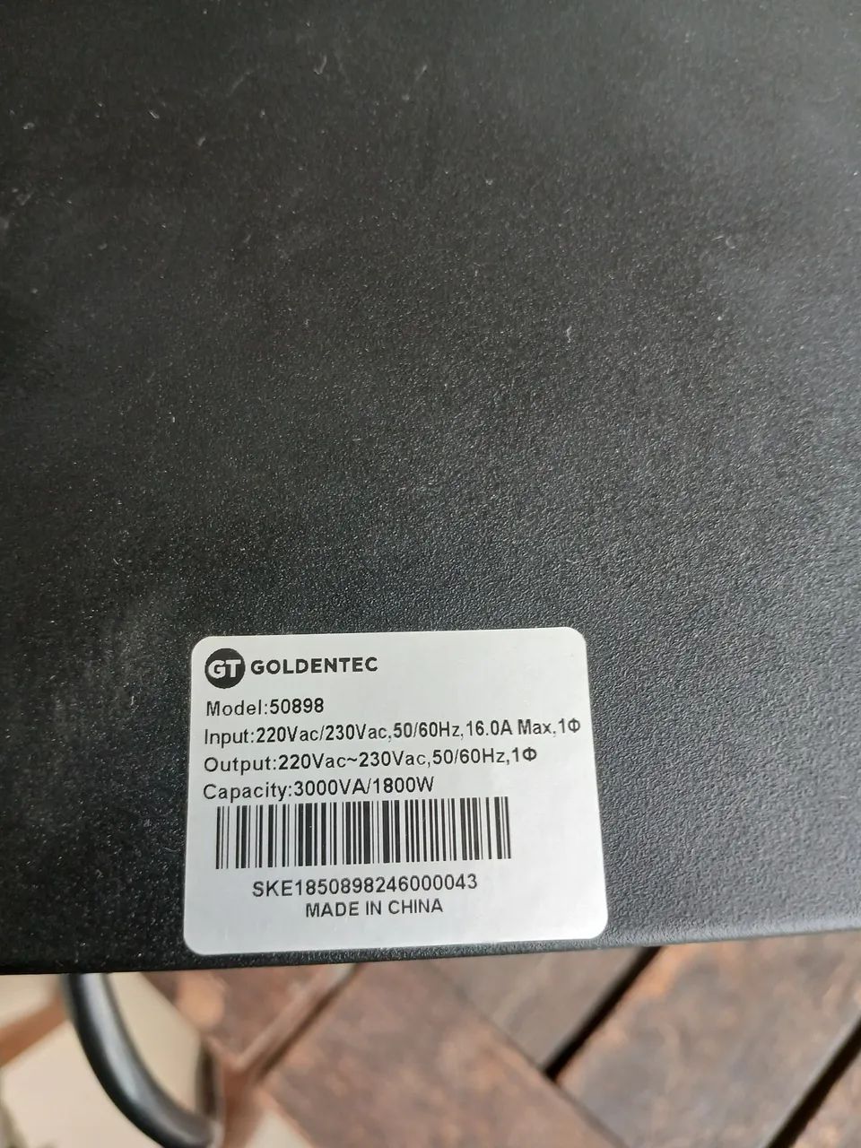  Nobreak goldentec 3kva preço pra hoje - Foto 2