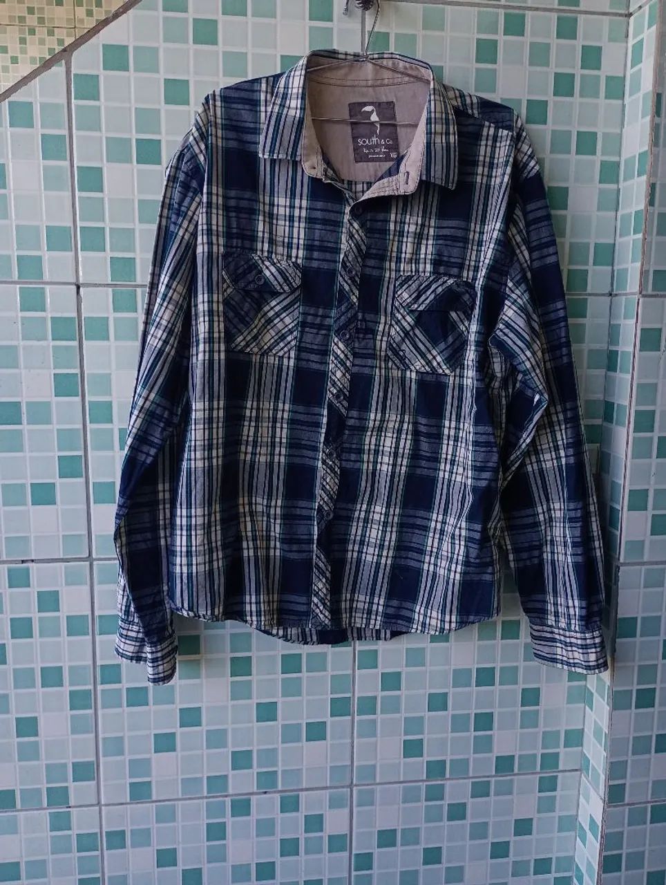 Blusa xadrez 