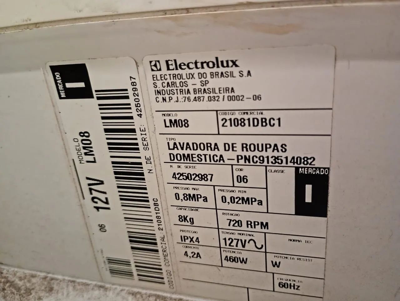 Máquina de lavar Eletrolux  - Foto 4
