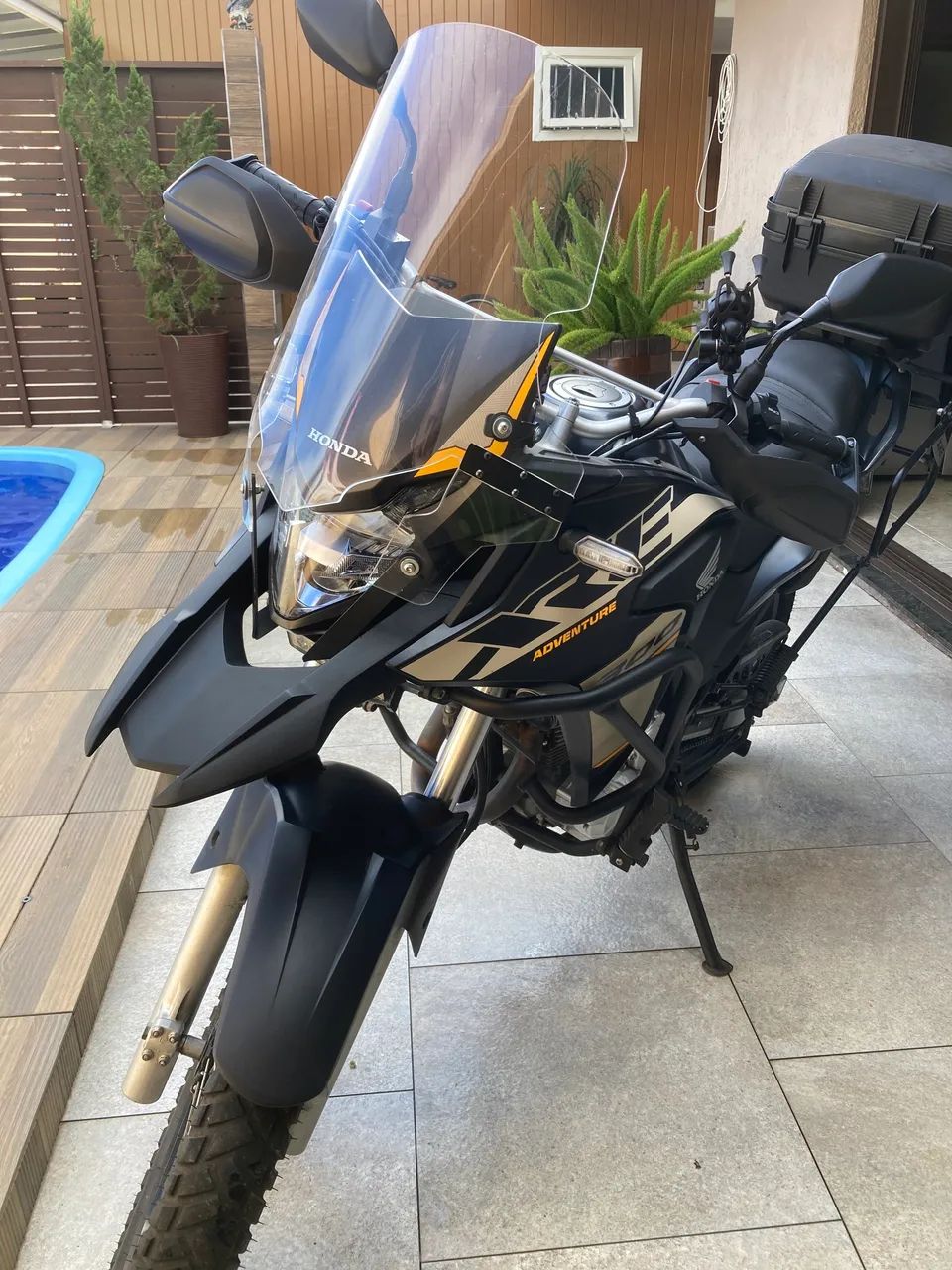 Moto bem cuidada 