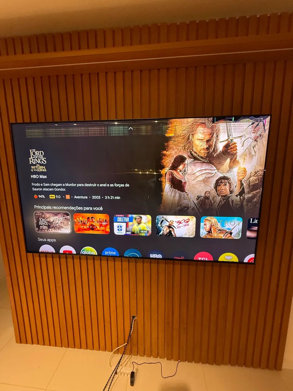Tv TCL C7K - 75 polegadas - Foto 2