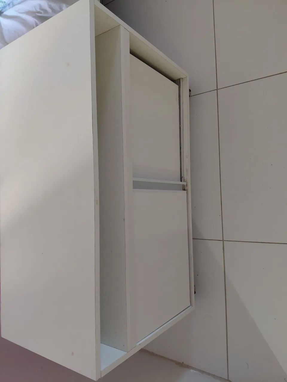 Rack Aparador Branco Com Rodinhas 100% MDF (Urgente) - Foto 2