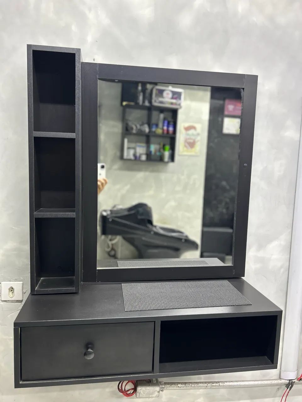 Bancada barbearia ,cabeleireiro  - Foto 2