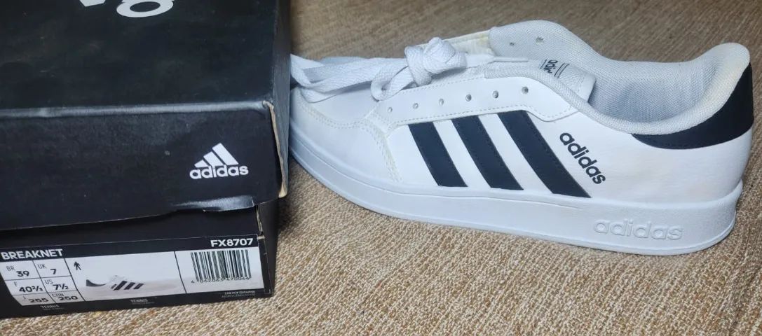 Tênis Adidas Breaknet - Off White  - Foto 3